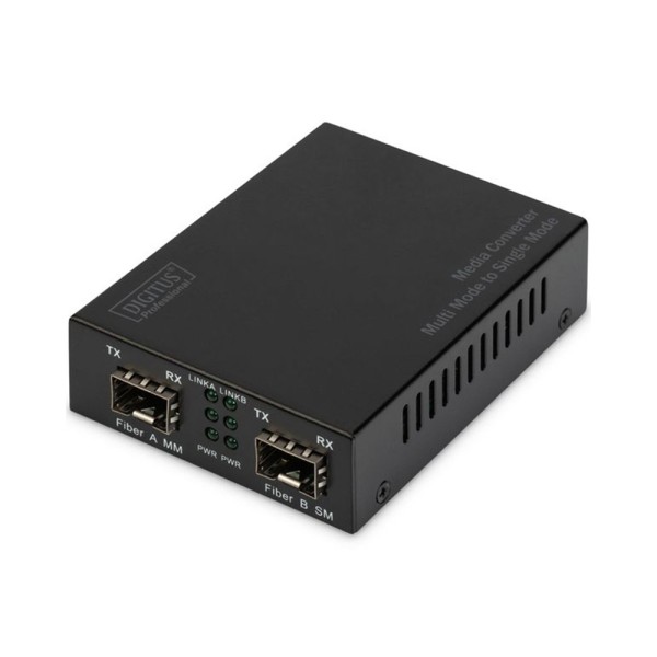 Медіа конвертор DIGITUS DN-82133 Gigabit MM SFP/SM SFP 850/1550нм