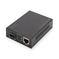 Медиа конвертор DIGITUS DN-82140 Gigabit PoE+ RJ45/SFP Медиа конвертор DIGITUS DN-82140 Gigabit PoE+ RJ45/SFP