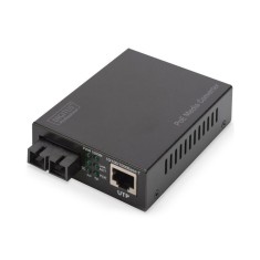Медиа конвертер DIGITUS DN-82160 PoE SM 10/100/1000Base-T to 1000Base-LX 20км Медиа конвертер DIGITUS DN-82160 PoE SM 10/100/1000Base-T to 1000Base-LX 20км