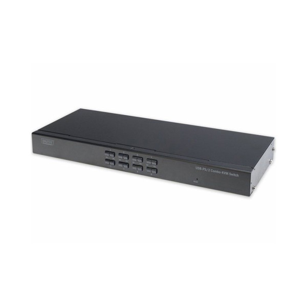 Комутатор DIGITUSDS-23200-2 Combo-KVM 1 user 8-port PS/2 or USB