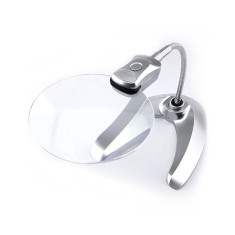 Настільна лупа Magnifier MG5B-2, збіль.- 2Х з Led Настільна лупа Magnifier MG5B-2, збіль.- 2Х з Led