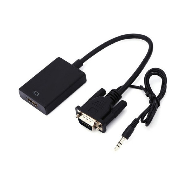 Конвертер Comp CP9092 VGA в HDMI + audio (1080p/Full HD|150MHz|v1.4)