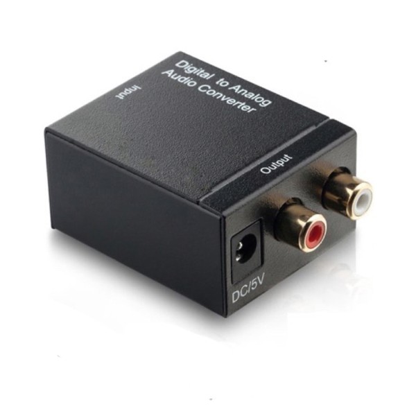 Конвертер Comp mini OPAV цифрового звуку з оптичного кабелю в аналоговий сигнал