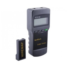 Kабельний тестер витої пари Extools SC8108 з пошуком обриву лінії Kабельний тестер витої пари Extools SC8108 з пошуком обриву лінії