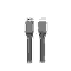 Шнур E-Cable HDMI - HDMI, 0.5м, v1.4, 3D, Hi-Speed, flat-series, purple (EC55511)