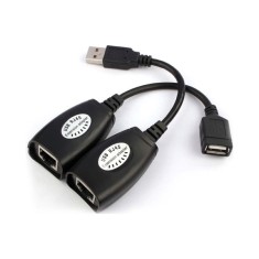 Подовжувач Comp USB сигналу по одному кабелю вита пара до 50м Подовжувач Comp USB сигналу по одному кабелю вита пара до 50м