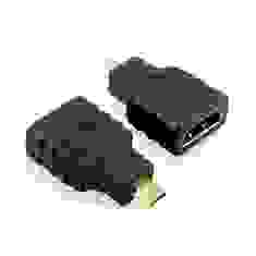 Переходник Comp штекер micro HDMI - гнездо HDMI, gold (CP555512)