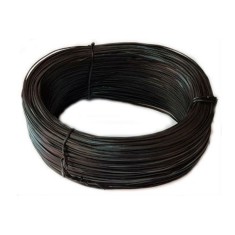 Упаковочная проволока в ПВХ изоляции, чёрная, 250м.