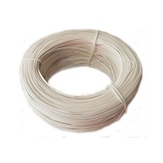 Упаковочная проволока в ПВХ изоляции, белая, 250м.
