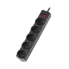 Подовжувач мережевий (фільтр) PREMIUM LP-X5-2 Black Подовжувач мережевий (фільтр) PREMIUM LP-X5-2 Black