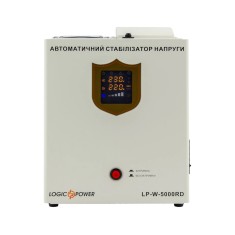 Стабілізатор напруги LogicPower LP-W-5000RD 3000Вт / 7 ступенів Стабілізатор напруги LogicPower LP-W-5000RD 3000Вт / 7 ступенів