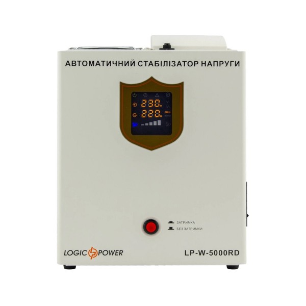 Стабилизатор напряжения LogicPower LP-W-5000RD 3000Вт / 7 ступ