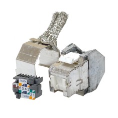 Модуль Keystone Corning FQ100030508 STP RJ45 кат. 5E Модуль Keystone Corning FQ100030508 STP RJ45 кат. 5E