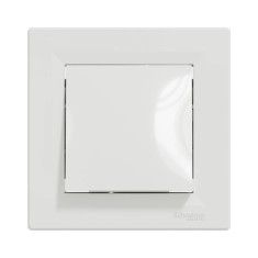 Вимикач Schneider Electric ASFORA EPH0400121 1-кл. білий прохідний Вимикач Schneider Electric ASFORA EPH0400121 1-кл. білий прохідний