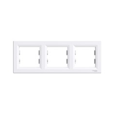 Рамка Schneider Electric ASFORA EPH5800321 3-місна горизонтальна біла Рамка Schneider Electric ASFORA EPH5800321 3-місна горизонтальна біла
