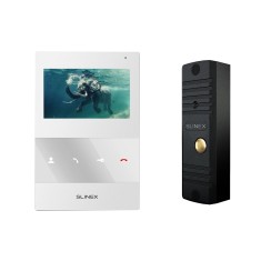 Комплект домофонии Slinex SQ-04M(White) + ML-16НR(Black) Комплект домофонии Slinex SQ-04M(White) + ML-16НR(Black)