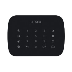 Клавиатура U-Prox Keypad G4 Black беспроводная сенсорная для четырех групп Клавиатура U-Prox Keypad G4 Black беспроводная сенсорная для четырех групп