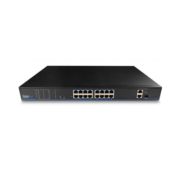 Комутатор Utepo UTP1-SW1602TS-POE 16-портовий PoE