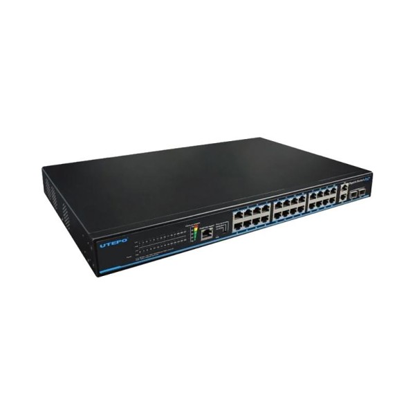 Комутатор Utepo UTP1-SW2402TS-POE 24-портовий PoE