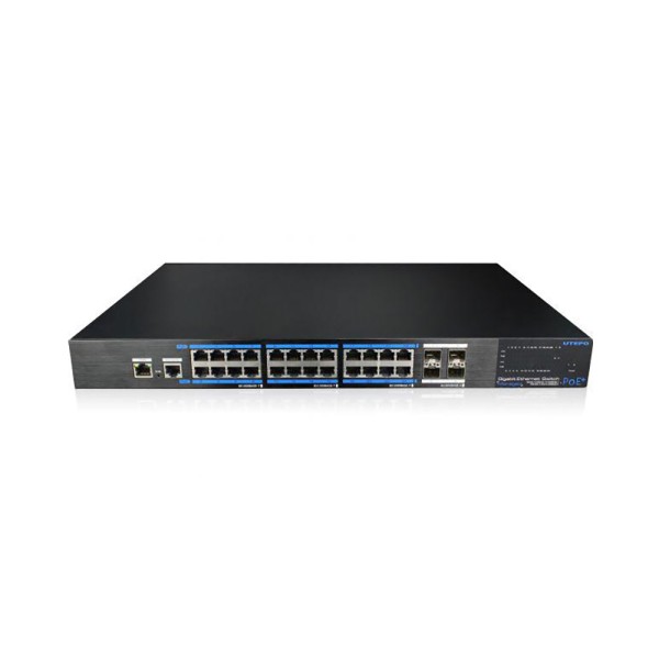 Коммутатор Utepo UTP3-GSW2404S-MTP25 24-портовый управляемый PoE