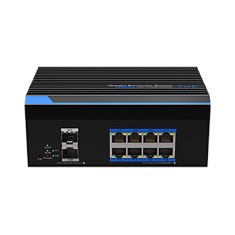Комутатор UTEPO UTP7308GE-BTPOE90 8-портовий BTPoE Gigabit + 2-Port SFP L2