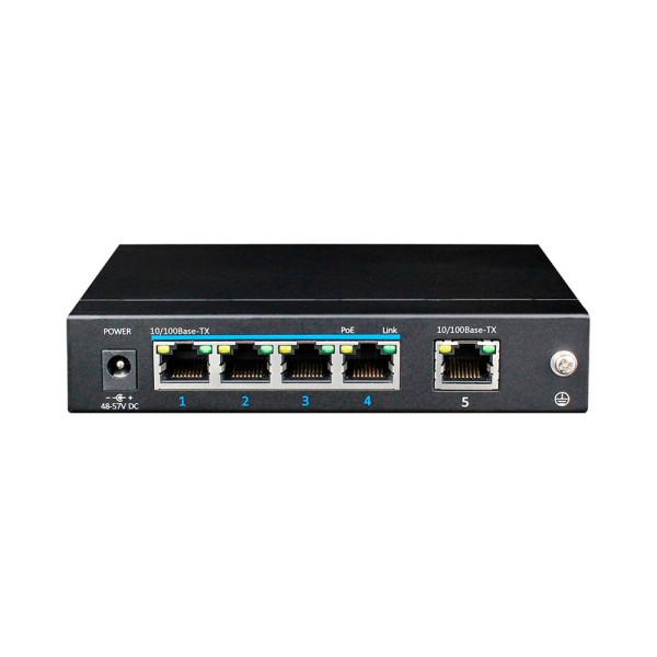 Комутатор UTEPO UTP3-GSW0401-TP60 5-портовий Gigabit PoE