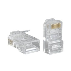 Конектор RJ-45 Yli Electronic для UTP витая пара упаковка 100 шт Конектор RJ-45 Yli Electronic для UTP витая пара упаковка 100 шт