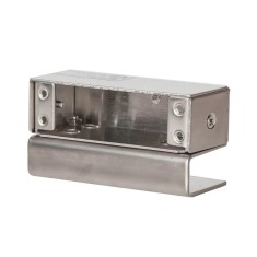 Ответная планка Yli Electronic BBK-600 с креплением на стеклянную дверь без рамы Ответная планка Yli Electronic BBK-600 с креплением на стеклянную дверь без рамы