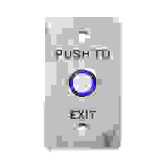 Кнопка виходу Yli Electronic PBK-814B(LED) з LED-підсвіткою