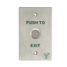 Кнопка выхода Yli Electronic PBK-814D(LED) с LED-подсветкой Кнопка выхода Yli Electronic PBK-814D(LED) с LED-подсветкой