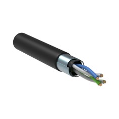 Вита пара Одескабель OK-Net КПП-ВП 100 UTP кат.5е 2х2х0.5 бухта 500м UTP мідь зовнішній 2-х парний 4-х жильний