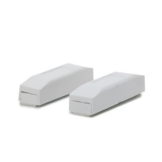 Датчик магнітоконтактний Електрон ЕСМК-8 накладний білий Датчик магнітоконтактний Електрон ЕСМК-8 накладний білий