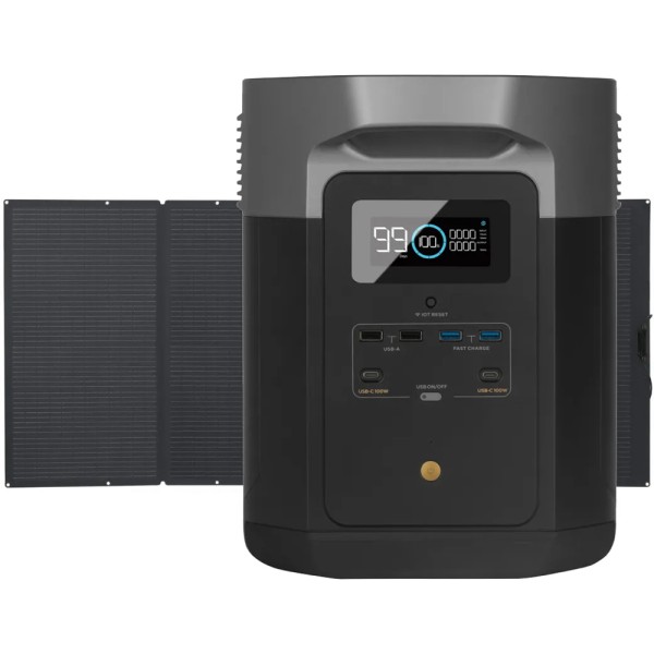 Солнечный генератор EcoFlow SG-DM-400 (EcoFlow DELTA Max-2000 + Solar Panel 400)