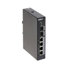 Коммутатор Dahua DH-PFS4206-4P-96 4-портовый управляемый POE Коммутатор Dahua DH-PFS4206-4P-96 4-портовый управляемый POE