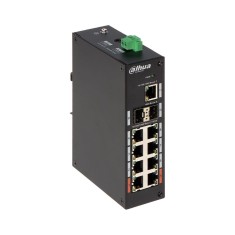 Коммутатор Dahua DH-PFS3211-8GT-120 8-портовый неуправляемый гигабитный PoE Коммутатор Dahua DH-PFS3211-8GT-120 8-портовый неуправляемый гигабитный PoE