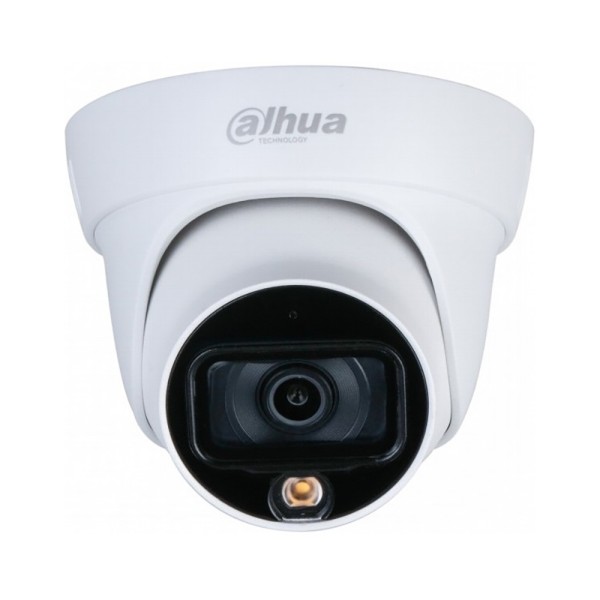 HDCVI видеокамера Dahua DH-HAC-HDW1209TLQP-LED 3.6мм 2Mп c LED подсветкой