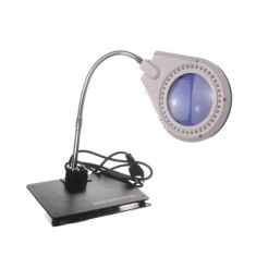 Лампа-лупа YIHUA-628A LED, 5 діоптрії, діам.-90мм на підставці Лампа-лупа YIHUA-628A LED, 5 діоптрії, діам.-90мм на підставці