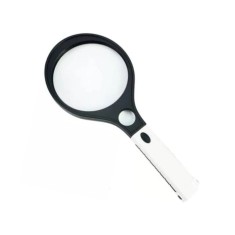 Ручна лупа Magnifier MG80150-B, збільш.- 2X, 10X, діам.- 150мм, 30мм з Led Ручна лупа Magnifier MG80150-B, збільш.- 2X, 10X, діам.- 150мм, 30мм з Led