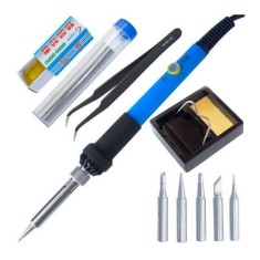 Набір для пайки Extools 936-S (паяльник, припій, пінцет, флюс, змінні жала) Набір для пайки Extools 936-S (паяльник, припій, пінцет, флюс, змінні жала)