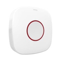 Тривожна кнопка Hikvision DS-PDEB1-EG2-WE бездротова настінна настільна бездротова Тривожна кнопка Hikvision DS-PDEB1-EG2-WE бездротова настінна настільна бездротова
