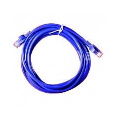 Патчкорд Hikvision UTP Cat5E Blue для внутрішньої прокладки 3м Патчкорд Hikvision UTP Cat5E Blue для внутрішньої прокладки 3м