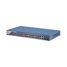 Комутатор Hikvision DS-3E1326P-EI 24 портовий POE