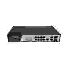 Комутатор Hikvision DS-3E2310P керований PoE з 8 портами Fast Ethernet
