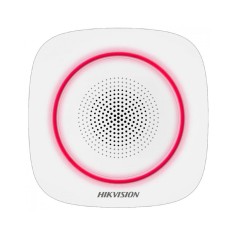 Сирена Hikvision DS-PS1-I-WE-Red бездротова внутрішня червоне підсвічування Сирена Hikvision DS-PS1-I-WE-Red бездротова внутрішня червоне підсвічування