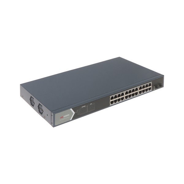 PoE-коммутатор Hikvision DS-3E1526P-SI управляемый 24-портовый гигабитный